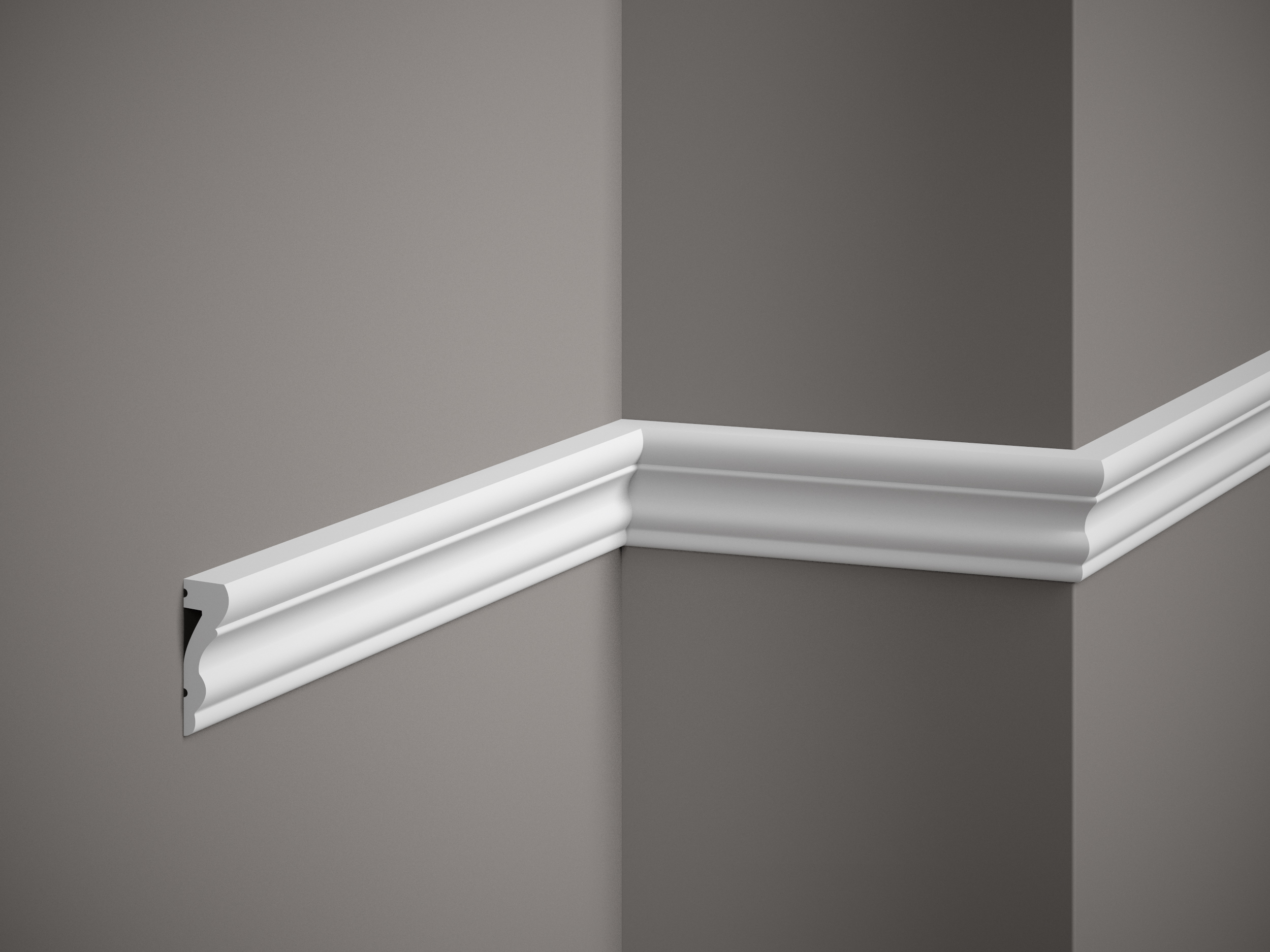 MD314 Cornice White 5,2x1,7x200 in Polyforce polistrutturato- Prezzo al pezzo