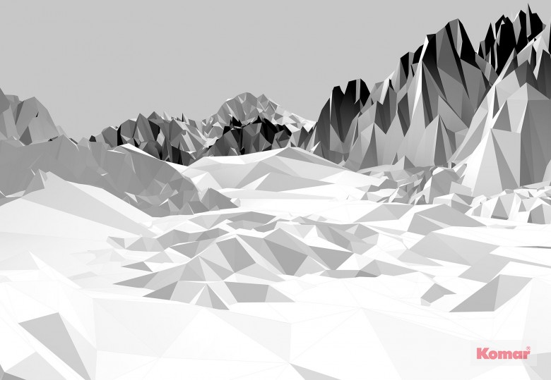 8-208 Icefields, fotomurale 8 teli, misura 368 x 254 cm