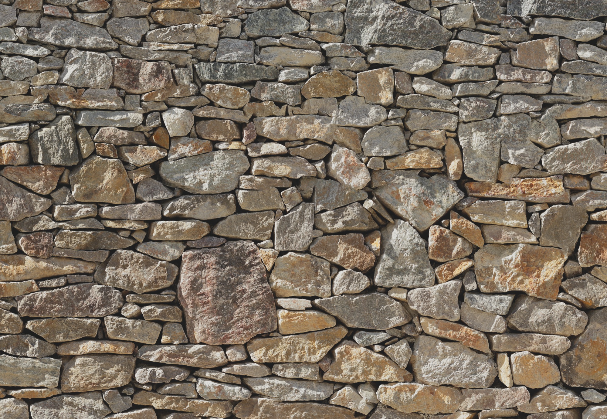 8-727 Stone Wall - Fotomurale Komar Imagine Ed.5- Collezione Colours - Misura Cm.368x254 H.