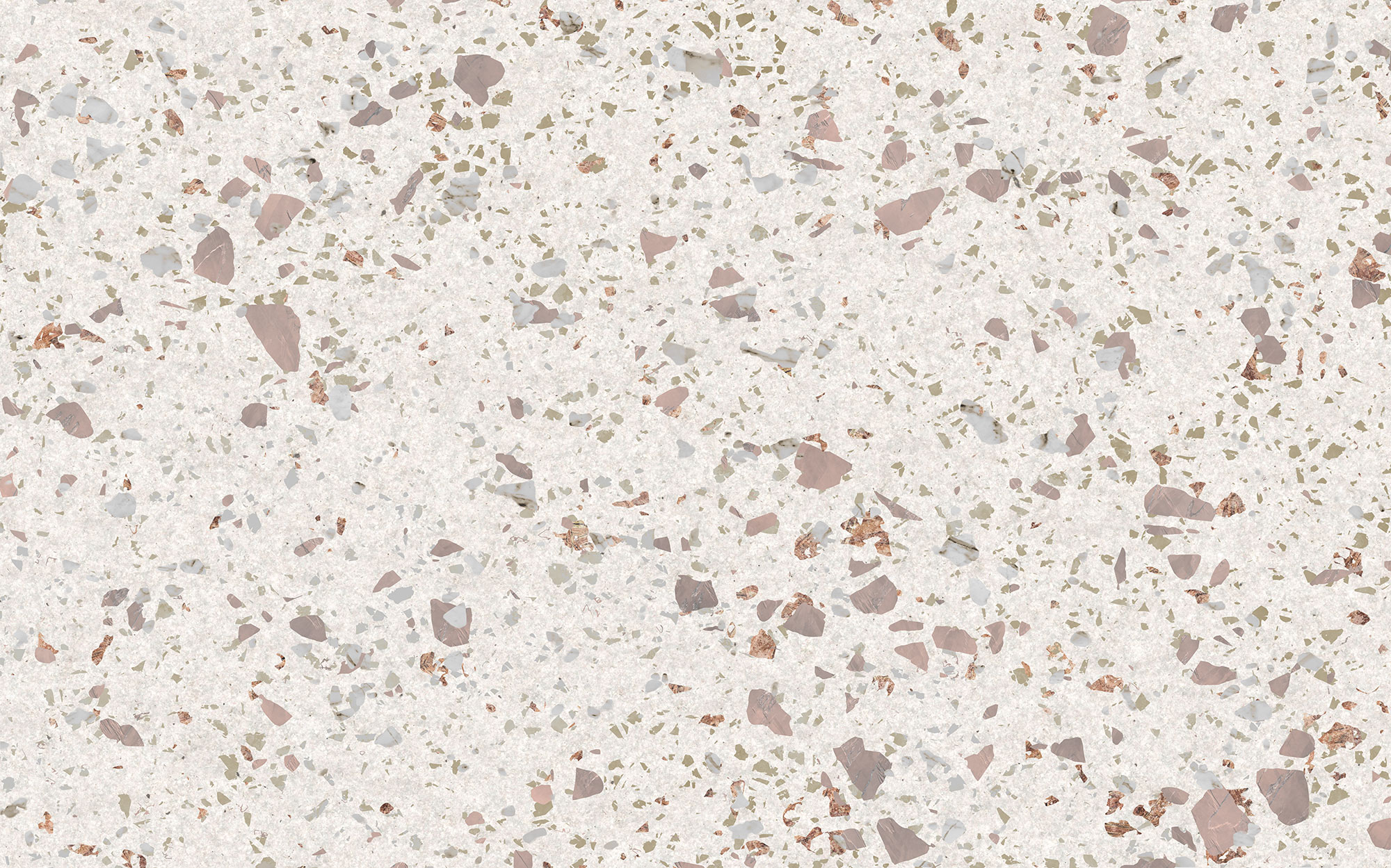 IF4-067 Tasteful Terrazzo FOTOMURALE KOMAR TNT INFINITY 2- Misura cm.400x250H - 4 teli