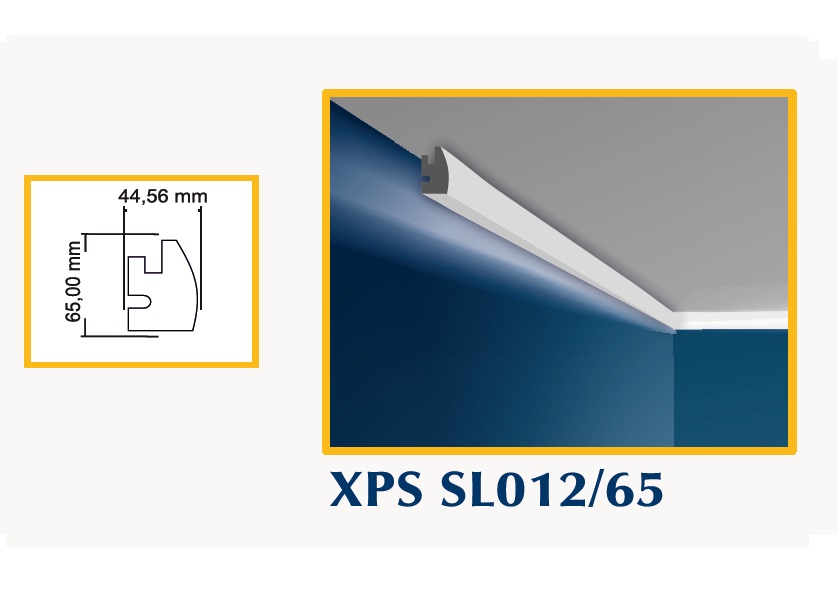 XPS SL012_65 Diffusore Led 65x45x1500mm