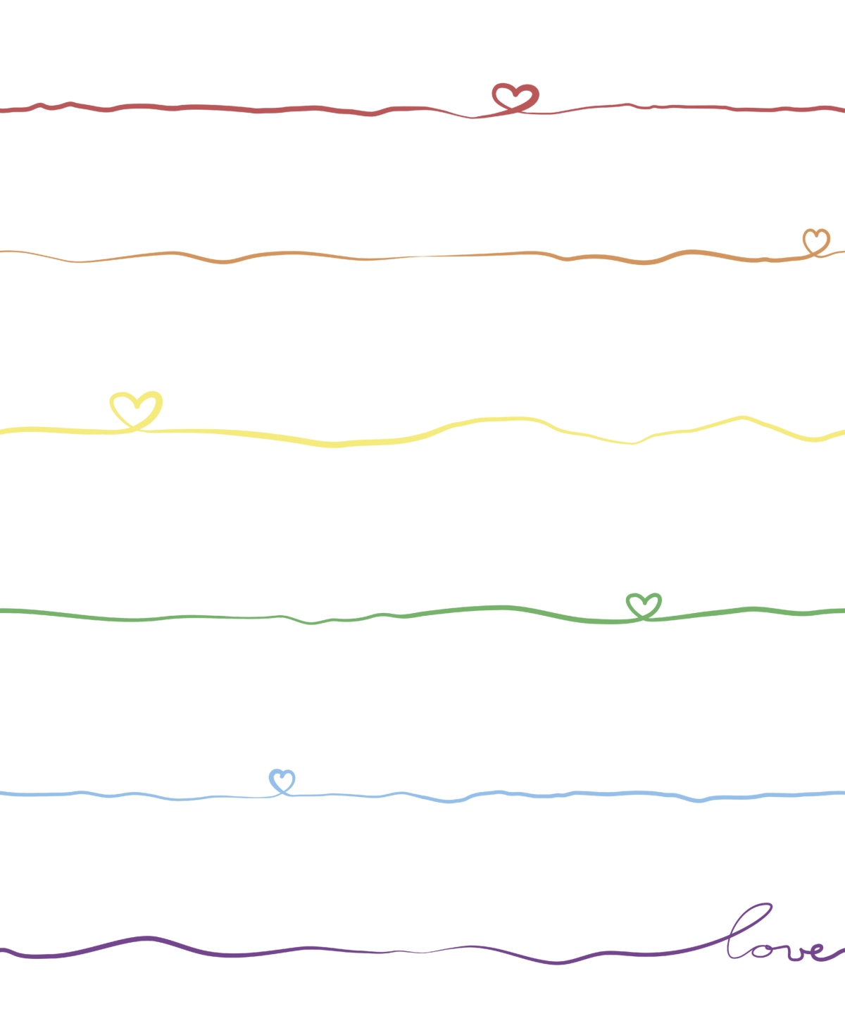 38140-1 LITTLE LOVE PARATO IN TNT - STAMPA DIGITALE- ROTOLI DA MT.10,05X0,53