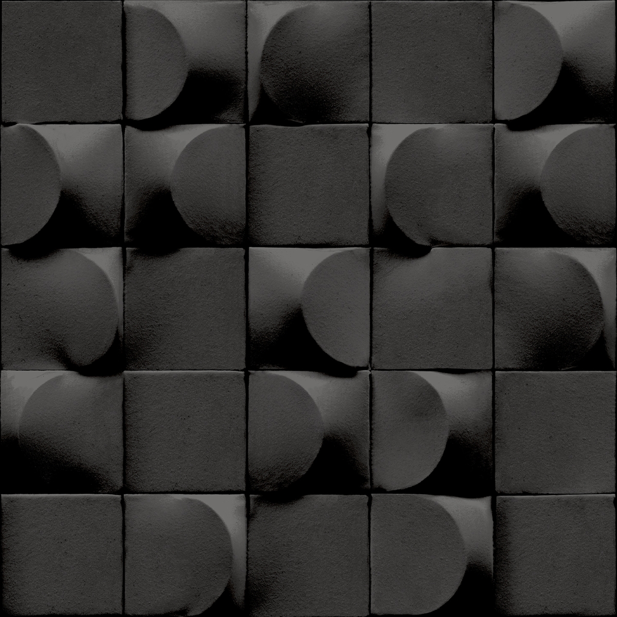AF24521 PARATO PVC/TNT AFFINITY 3D Blocks Antracite