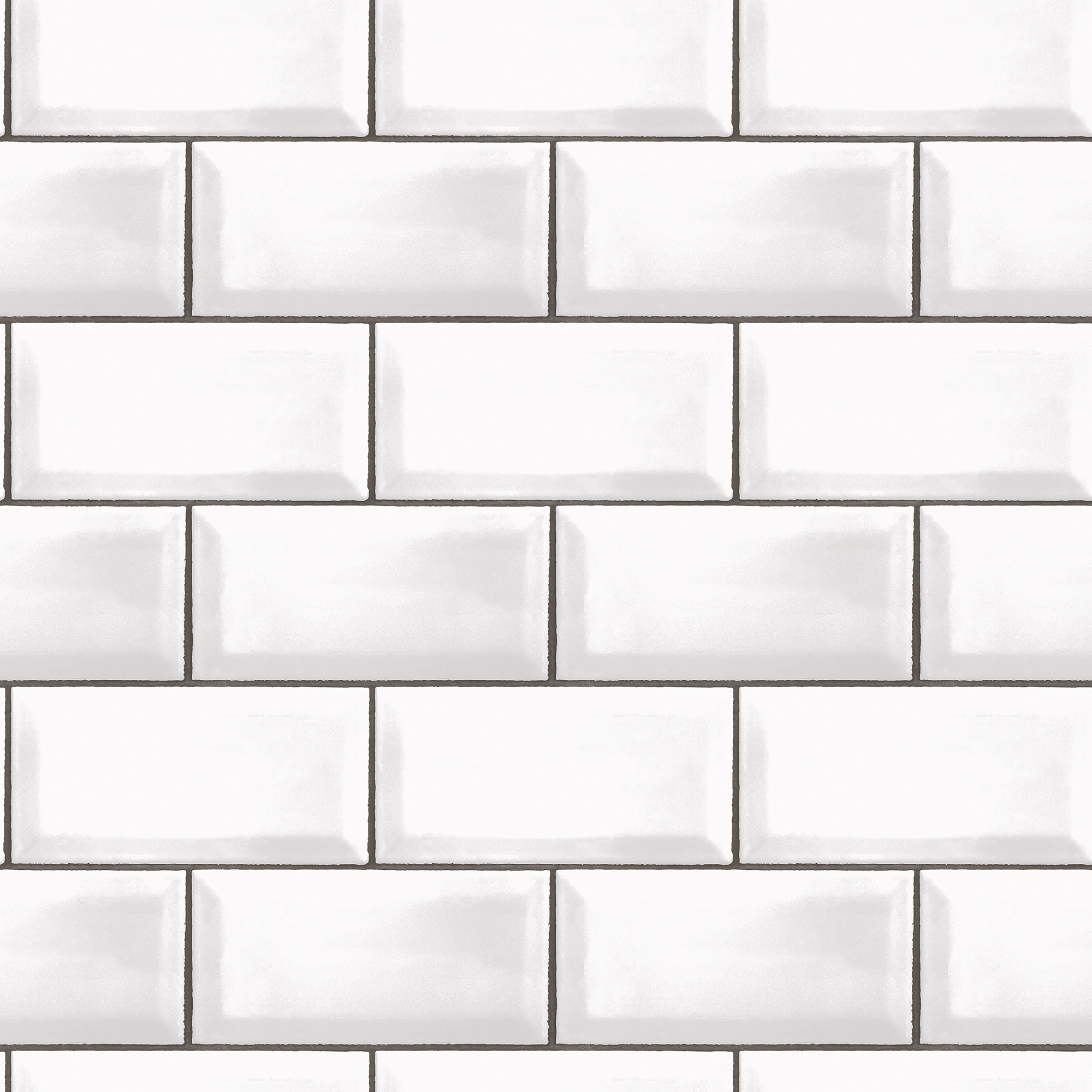 G45445 Metro Tile Parato Pvc/Tnt Just Kitchens- Rotoli da Mt.10,05X0,53