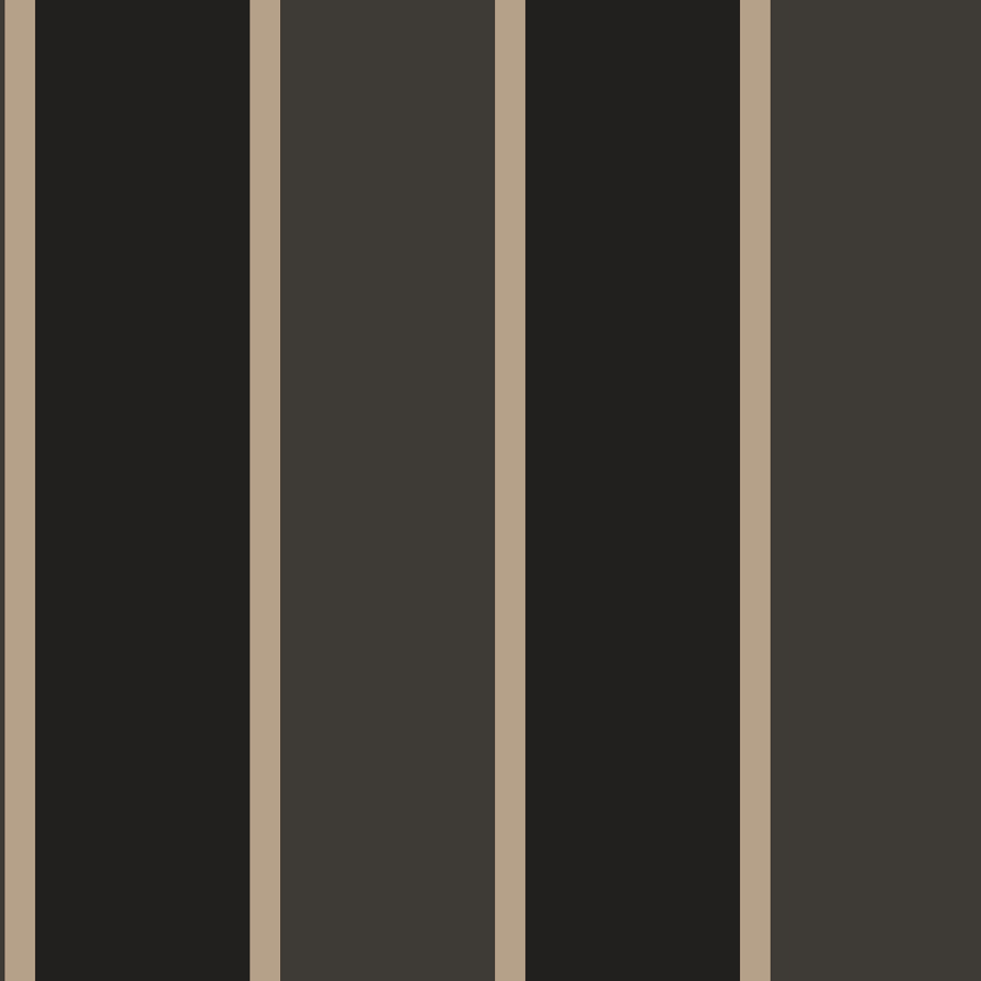 G67544 Formal Stripe Black Parato Pvc/Tnt Smart Stripes 3 , Rotolida mt.10,05x0,53
