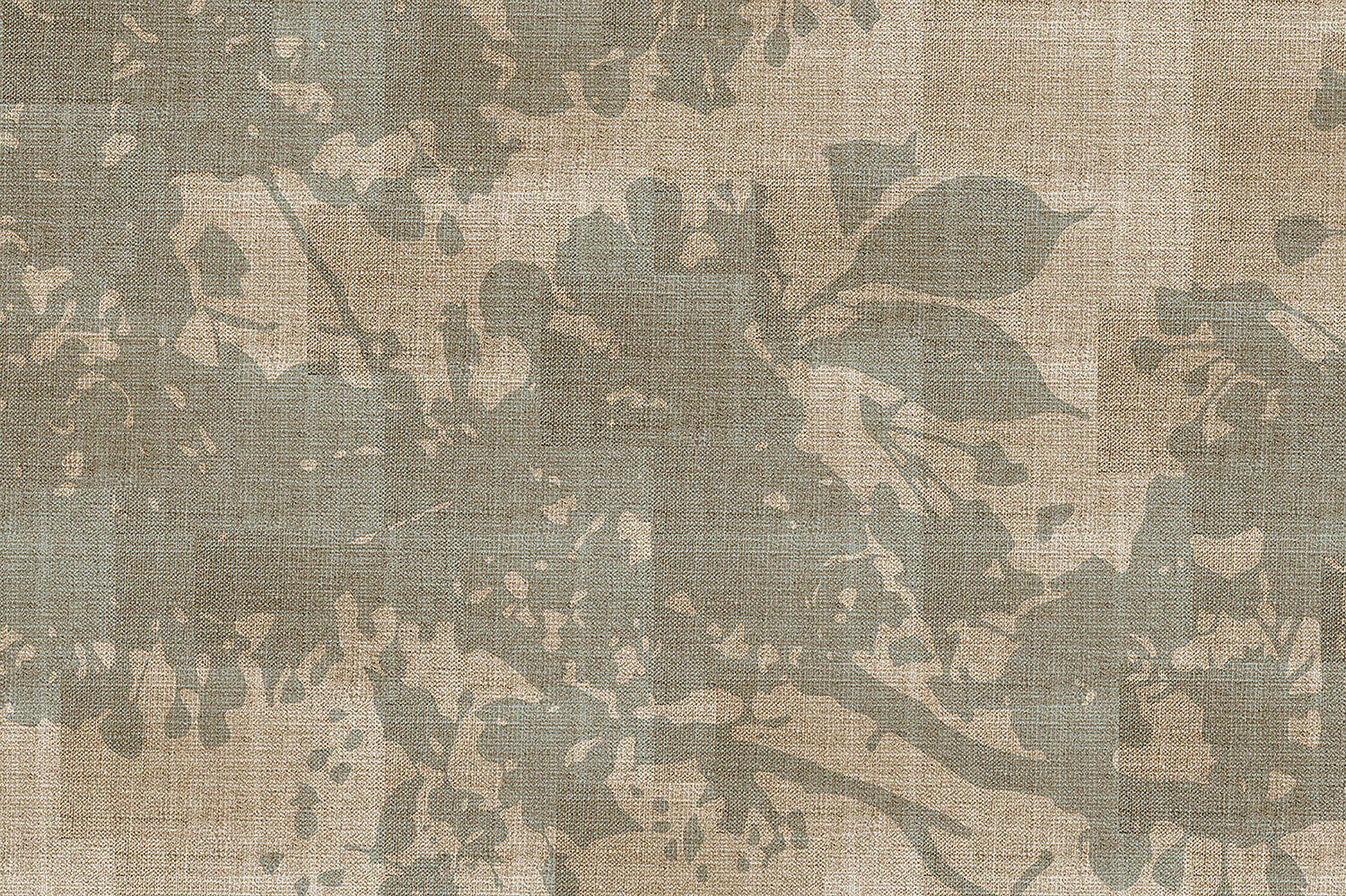 ROM51102 Flower Shadows 2 : Stampa digitale su supporto TNT Matt mt.4,5x3h.