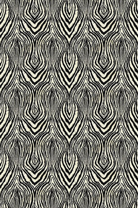 RC19129 Africa Zebra Natural , Pannello Digitale Cavalli 9, Misura Standard mt.2x3h.