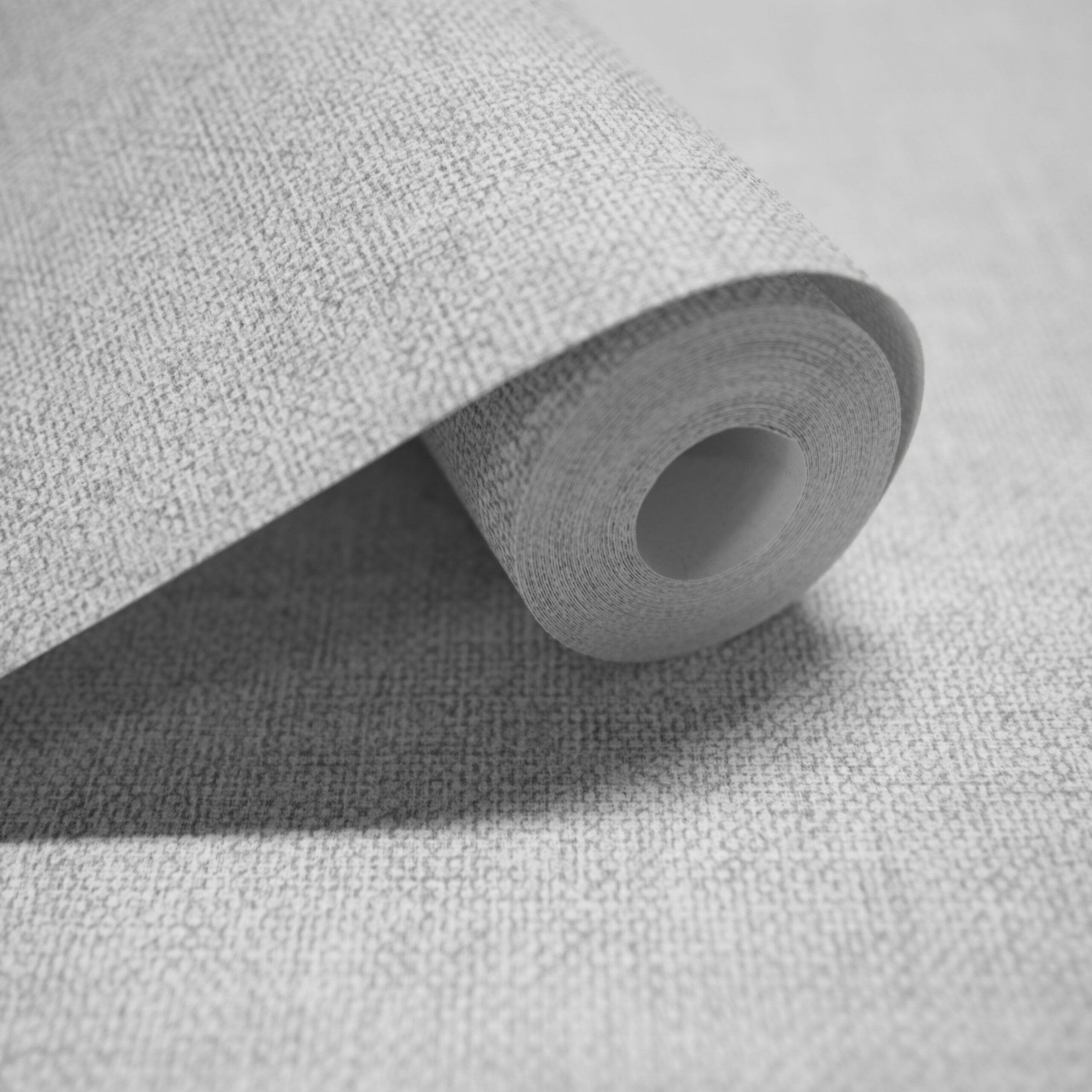 27297 Textile Plain Grey, Parato Tnt/Acryl Artist, Rotoli da mt.10,05x0,53