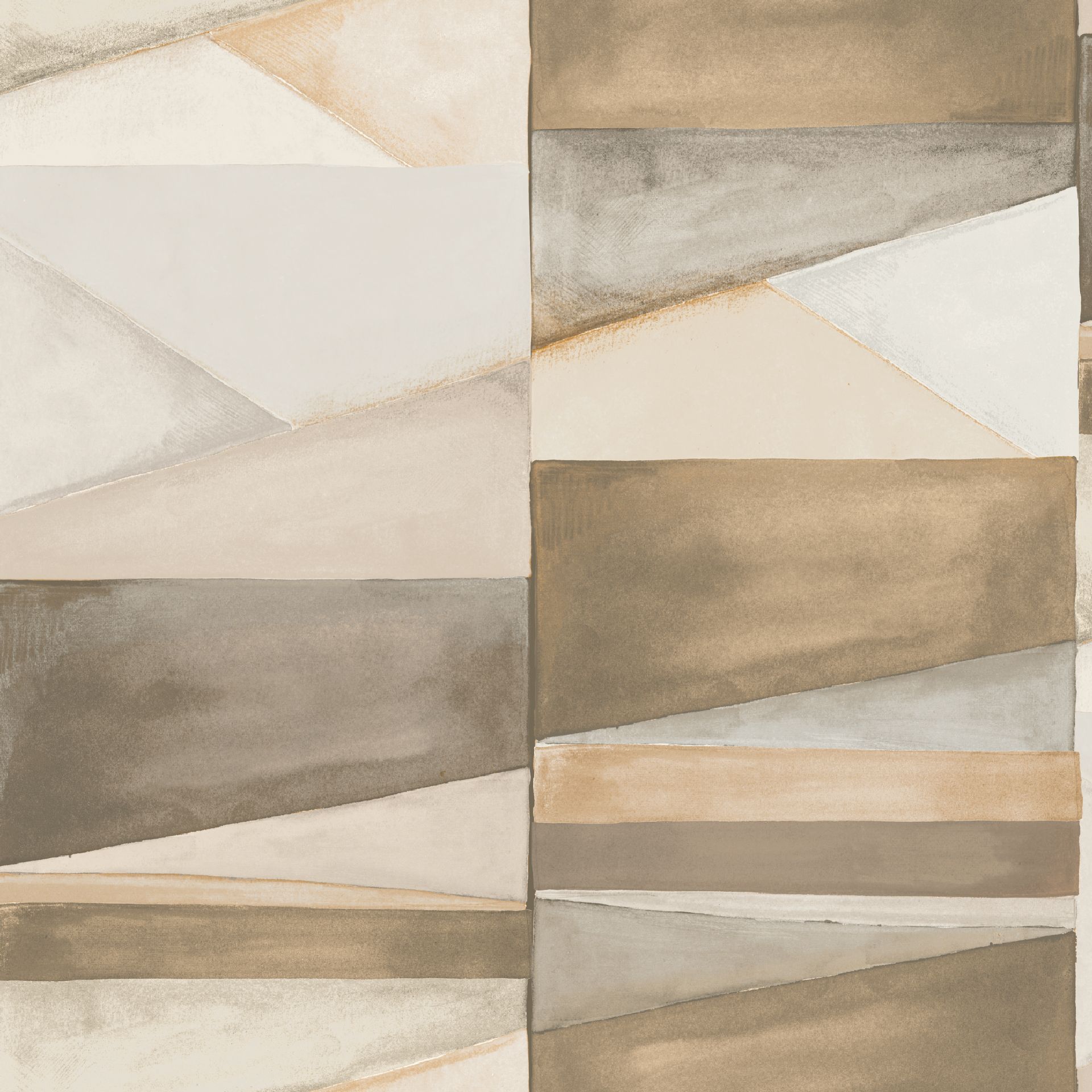 SO27033 Color Blocks Earthy Beige, Parato Pvc/Tnt Soleado, Rotoli damt.10,05x0,53