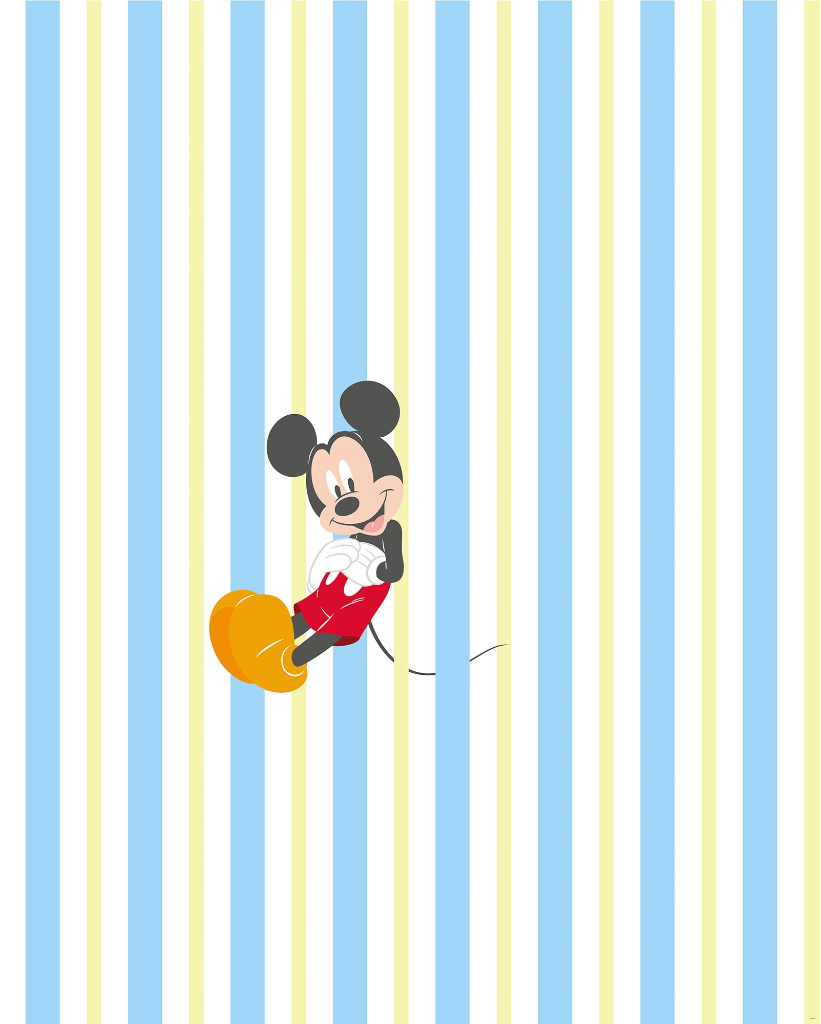 DX4-163 Mickey Relax, Fotomurale TNT Intowonderland, Misura cm.200x250h - 4 teli