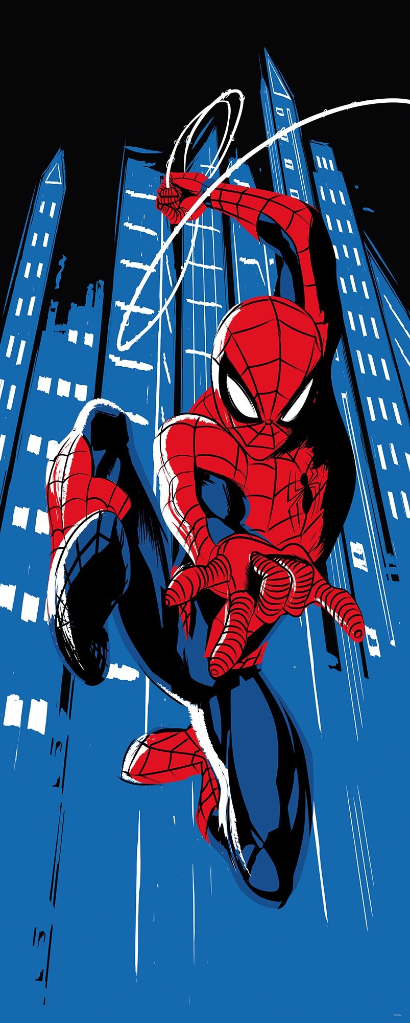 IADX2-091 Spider-Man Rooftop-Rockin‘, Fotomurale TNT Intowonderland, Misura cm.100x250h - 2 teli