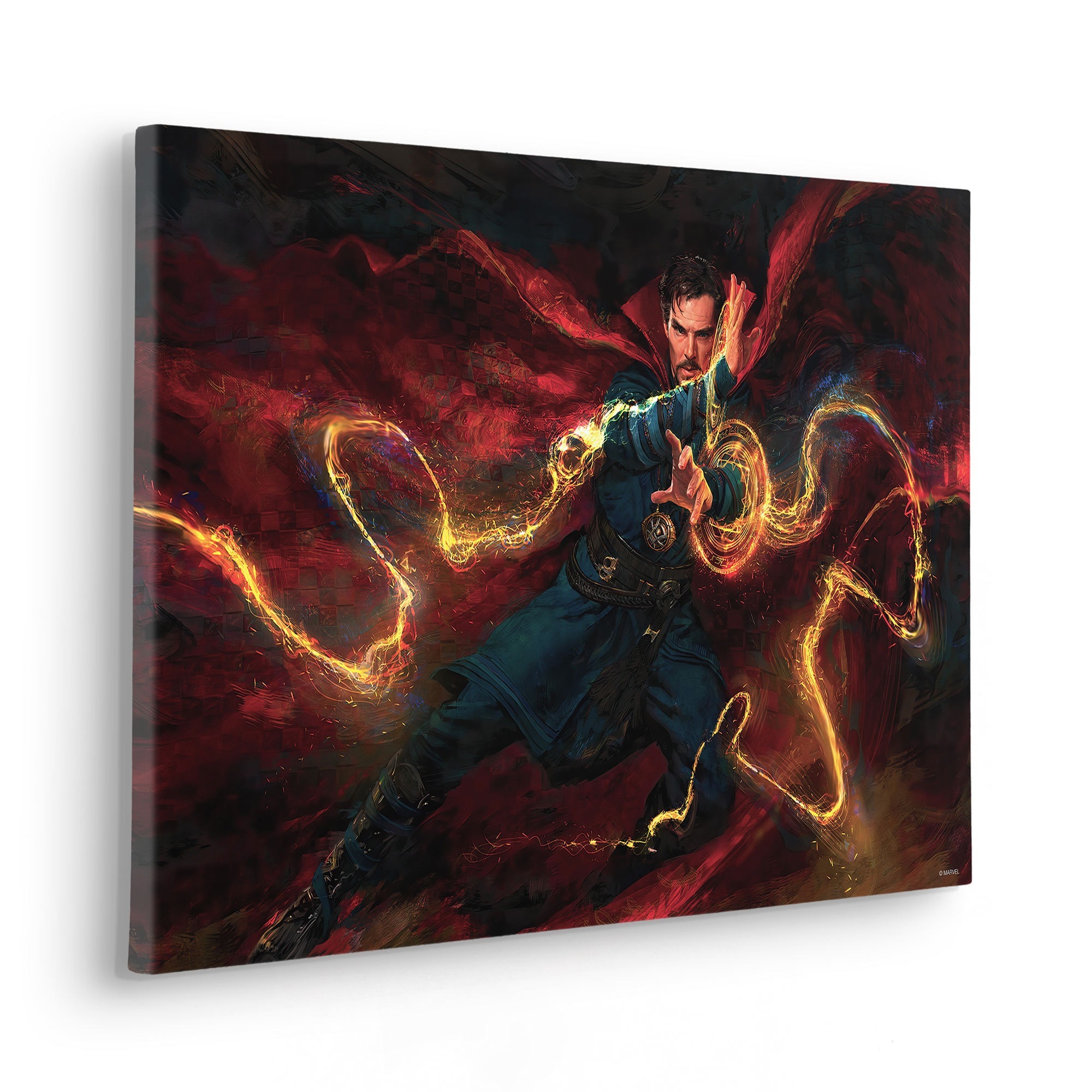 KR195-M-40X60 Doctor Strange Sorcerer Supreme, Quadro In TNT Intelaiato, Misura cm.60x40h