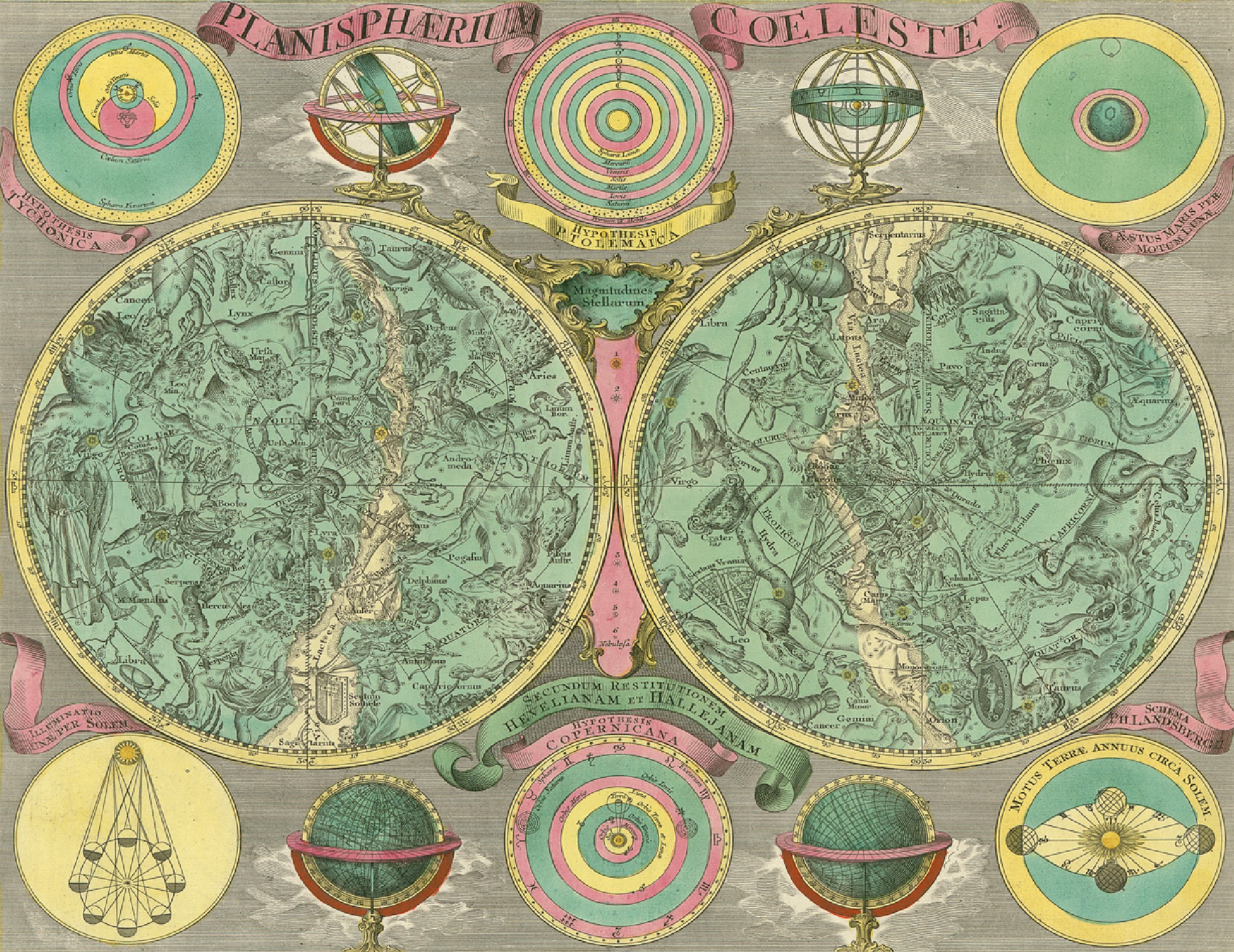 BYL18033 Celestial ,Stampa Digitale Babylon ,Standard su Nonwowen cm.350x270