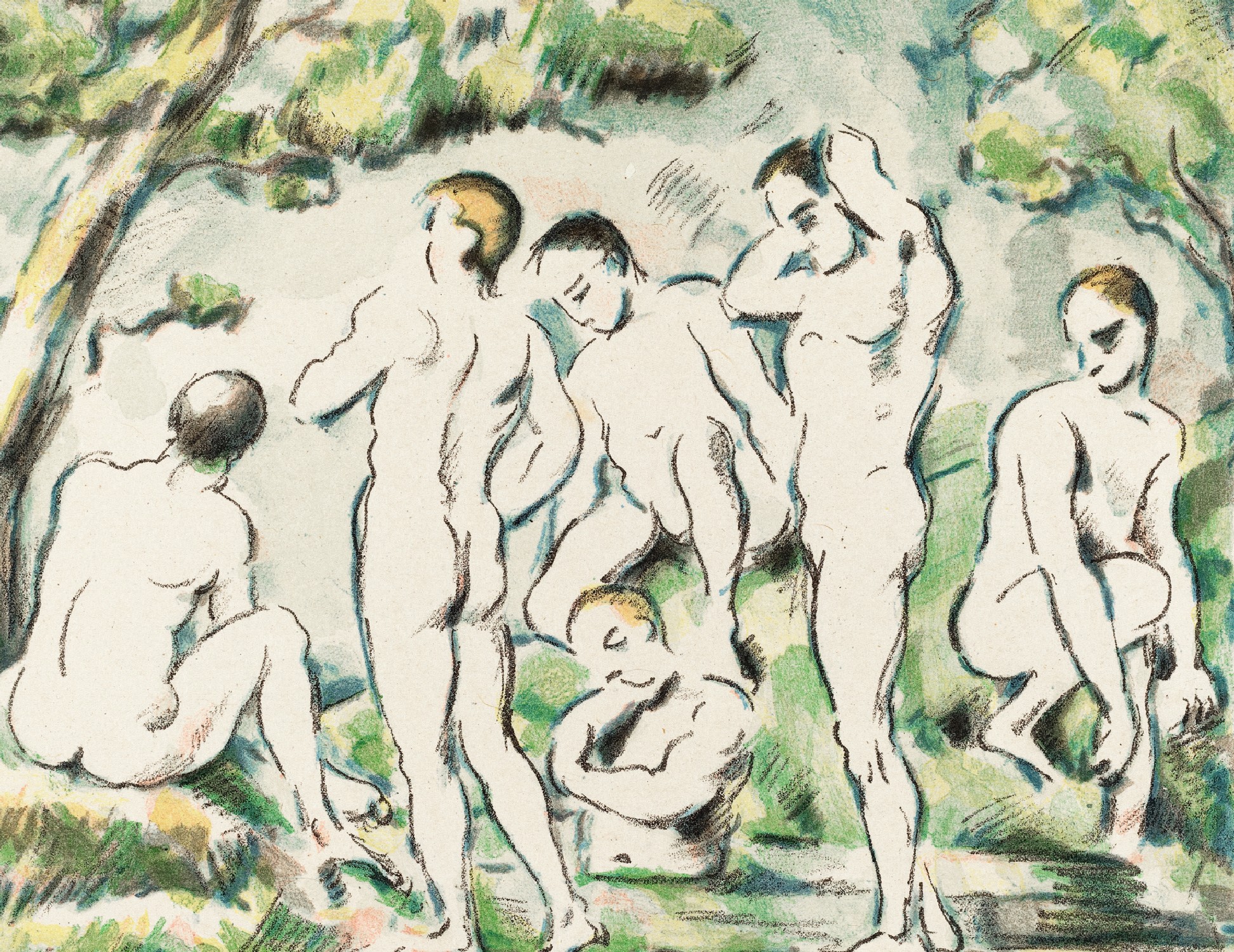 BYL18059 Bathers ,Stampa Digitale Babylon ,Standard su Nonwowen cm.350x270