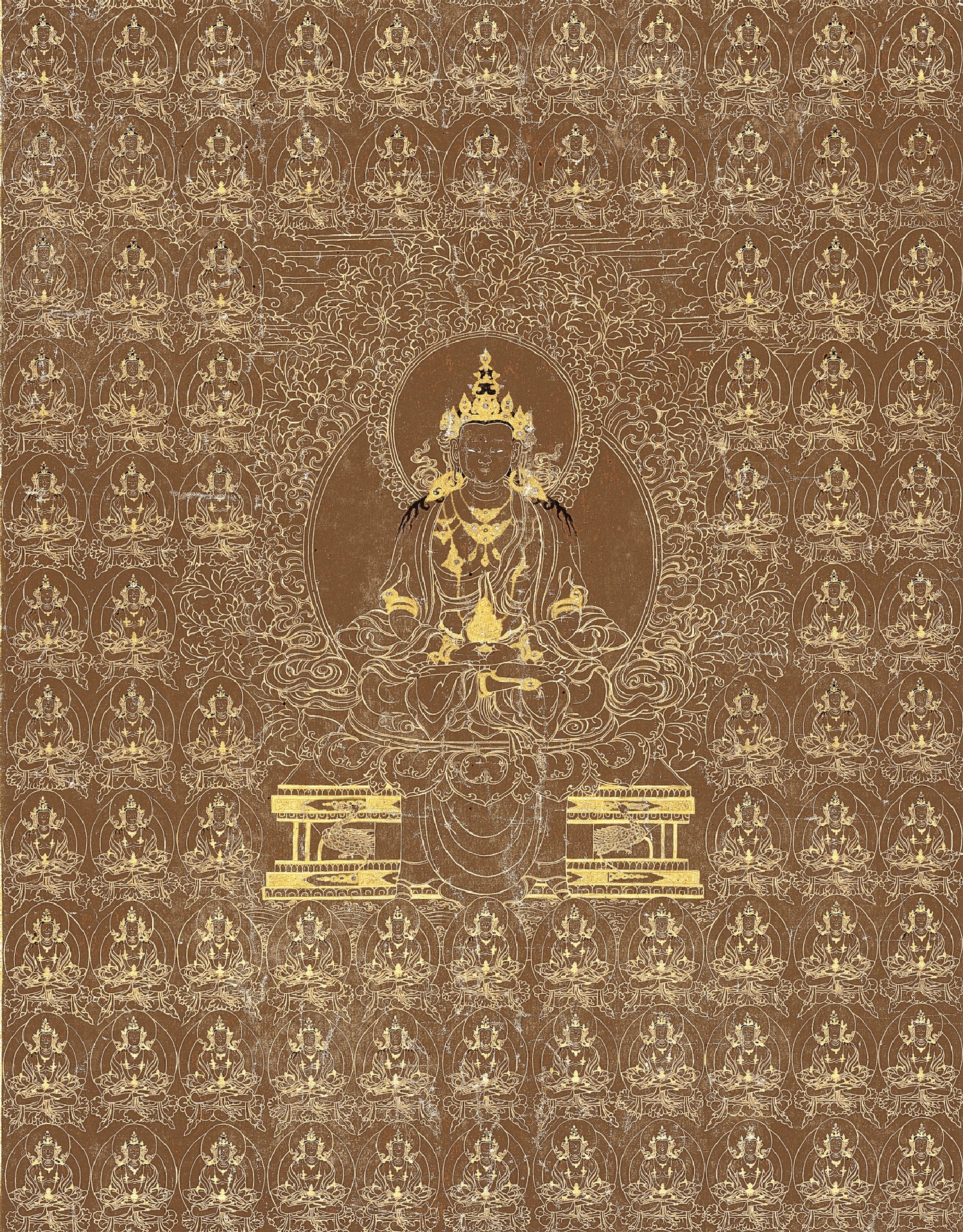 BYL26990 Buddah Eternal Life ,Stampa Digitale Babylon ,Standard su Nonwowen cm.210x270