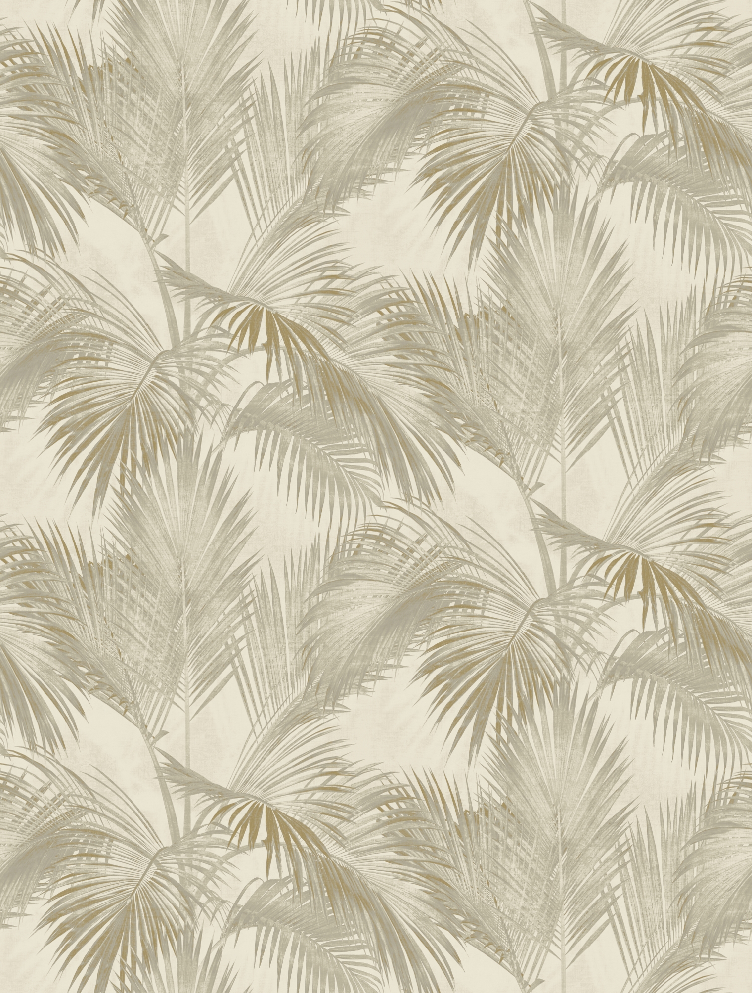 FW4034-4 Palm Garden Cream, Stampa Pvc/Tnt Feature Walls, Misura mt.2,12x2,80H