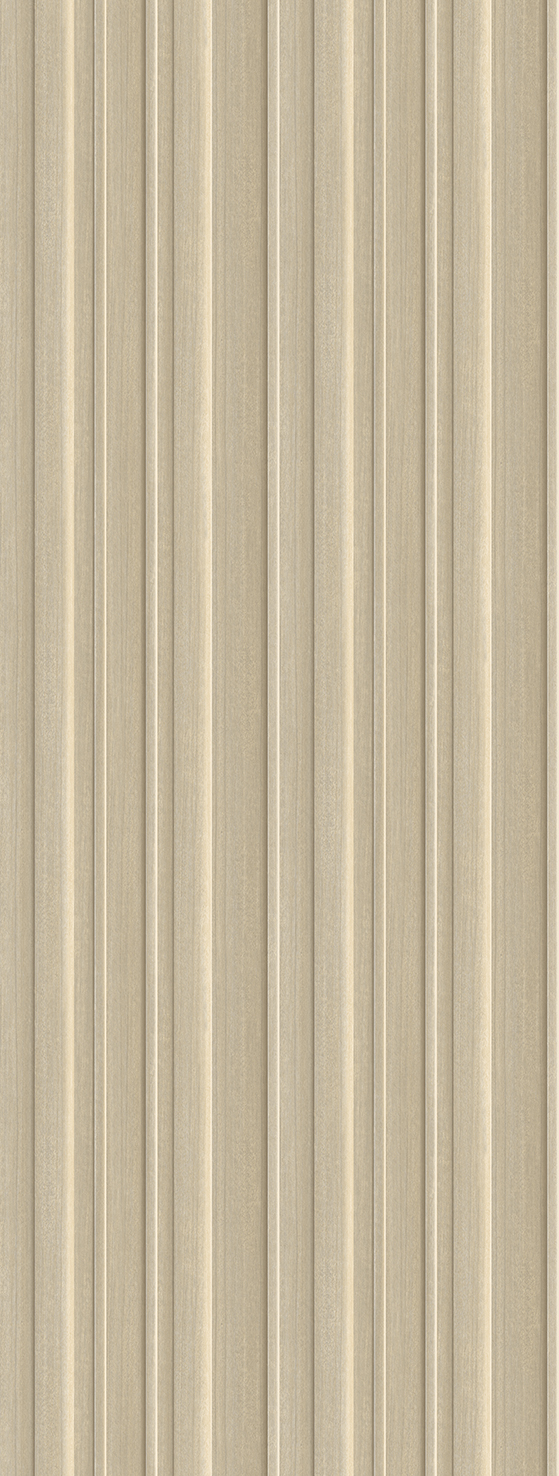 FW4043-1 Wood Slats Natural Beige, Stampa Pvc/Tnt Feature Walls, Misura mt.1,06x2,80H