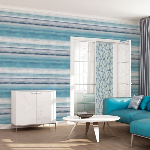 G78267 PARATO TNT ATMOSPHERE SKYE STRIPE - immagine 2